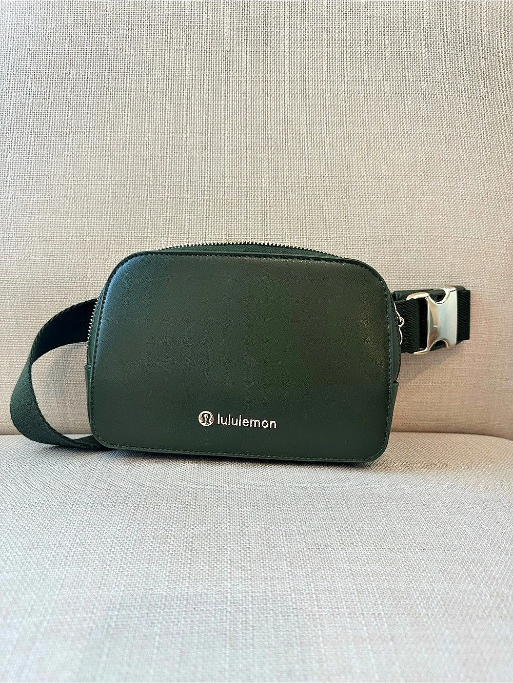 lululemon Cactus leather belt Bag in Green
